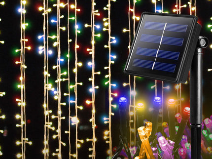 15M Solar Powered Fairy String Lights-1864184474376474630