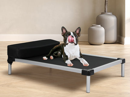 PaWz Pet Trampoline Aluminium Frame M Black Medium-1864184558489047046