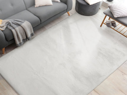 Marlow Floor Rugs Area Rug Fluffy Faux 160X230CM White-1919892882752409607