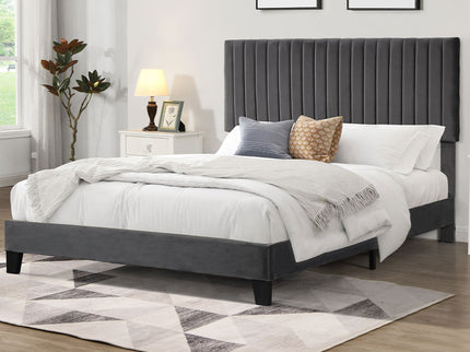 Levede Bed Frame Queen Size Mattress Grey-1942353318898700294