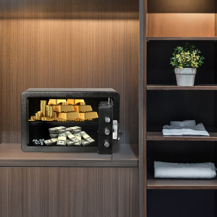 8.1L Digital Security Safe Box Fingerprint Key Lock-1975420337466249222