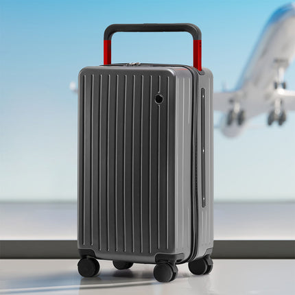 Slimbridge 26" Luggage Wide Handle Hard Case Grey-1975420323377582086