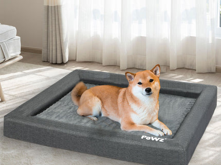 PaWz Memory Foam Pet Bed Calming Dog L Large-1864184545683836934