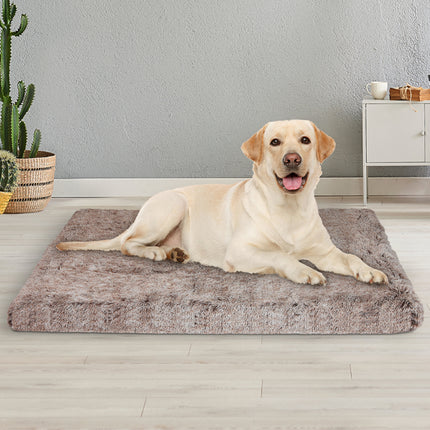 PaWz Dog Mat Pet Calming Bed Memory L Coffee Large-1973193658912083974