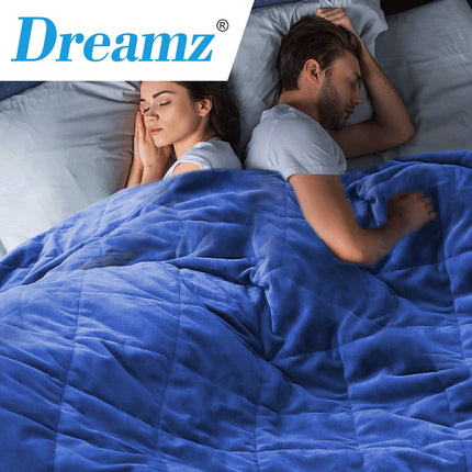 DreamZ 9KG Adults Size Anti Anxiety Blue Double-1954802940548091910