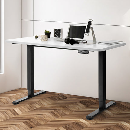 Levede Motorised Standing Desk Adjustable 140cm White 1000x 1MM-1973193823890837510
