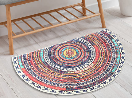Marlow Door Mat Half Moon Semi-Circle Rug 60x90-1910113067946086406