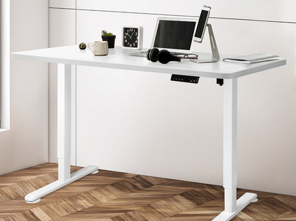 Levede Motorised Standing Desk Height 120cm White 800x 1.5MM-1942353111213543430
