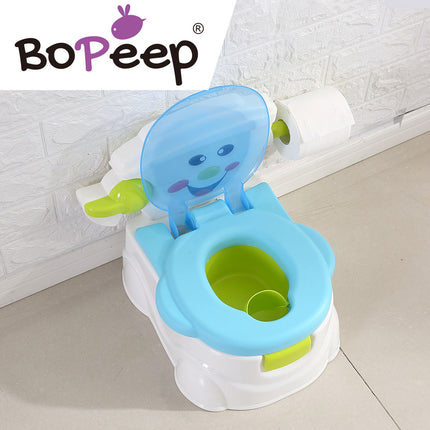 BoPeep Kids Potty Trainer Seat Safety Blue-1973193875526914054
