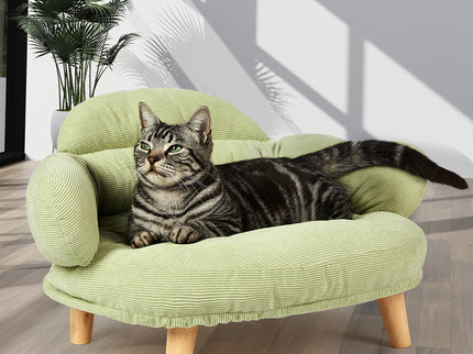 Pawz Elevated Pet Dog Cat Sofa Bed Couch XL Size Green-1910112275419762694
