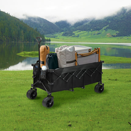 Lambu Folding Wagon Trolley Cart-1975420333745901574