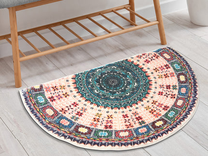 Marlow Door Mat Half Moon Semi-Circle Rug 60x90-1919892882941153286