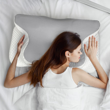 Dreamz Memory Foam Pillow Shoulder Neck Support-1963748909771788294