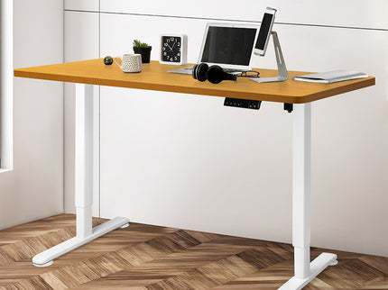 Levede Motorised Standing Desk Height 120cm Natural 800x 1.5MM-1942353110877999110
