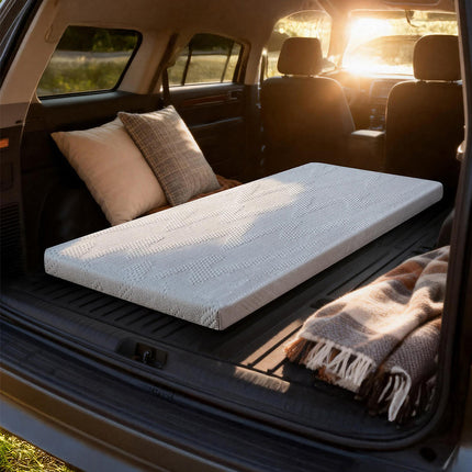 Dreamz Gel Memory Foam Mattress Topper Camping Bed Car Mattress Roll Floor Mat-2029334094772572166