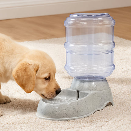 Pawz Automatic Pet Feeder Water Dispenser 3.5L Grey-2006733420771807238