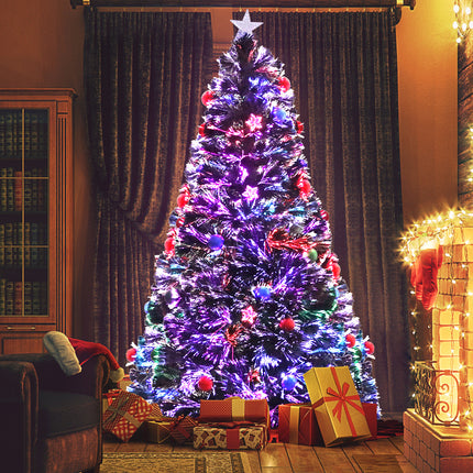 SANTACO Christmas Tree 2.1M 7Ft Xmas 2.1 Meter-1973193791963795462