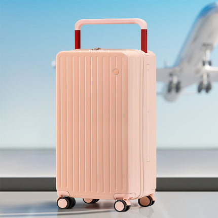 Slimbridge 26" Luggage Wide Handle Hard Case Pink-1975420323562131462