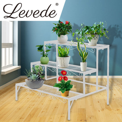 Levede Plant Stands Outdoor Indoor Metal-1973193770203746310