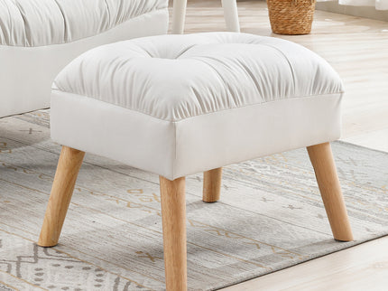 Levede Accent Ottoman Chair Footstool-1864184465471967238