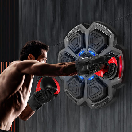 Centra Punching Box With 12OZ Boxing Glove Black-1973193423108313094