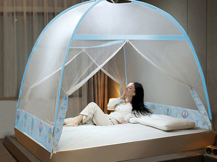 Dreamz Mosquito Bed Nets Foldable Canopy Queen-1864184402624516102