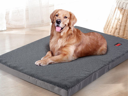 PaWz Pet Bed Foldable Dog Puppy Beds Grey XX-Large-1910113142810218502