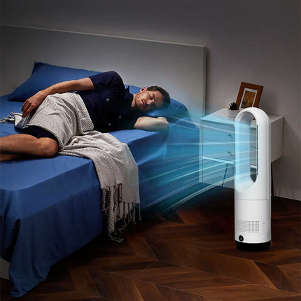 Spector Bladeless Tower Fan 2 In 1 Cooler & Heater Fan-1973193518969131015