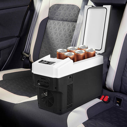 Spector Portable Car Fridge 12V Mini Refrigerator Freezer Camping Travel Cooler-1975420318235365382