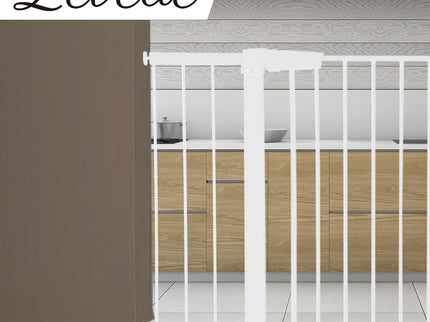 Levede Baby Safety Gate Adjustable Pet White 20cm Extension-1942353291631529990