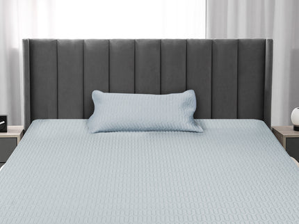 DreamZ Latex Cooling Bed Sheet Set Fitted 2PCS Single-1910113200318320646