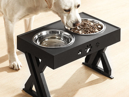 PaWz Elevated Pet Feeder Food Water-1864184521906327558