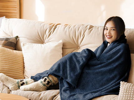 DreamZ Electric Throw Blanket Heated Timer Bedding Washable Warm Winter 160X130-1886651027051122694