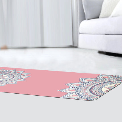 Centra Yoga Mat Foldable Non-Slip Exercise Pink-1973193794564263942
