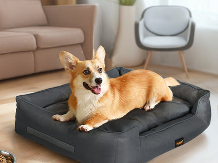 Pawz Waterproof Pet Dog Calming Bed-1910112258755792902