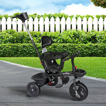 BoPeep Kids Tricycle Ride On Trike Toddler Black-1954802769353379846