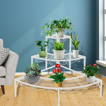 Levede Plant Stand Outdoor Indoor Metal-1894516823420964870