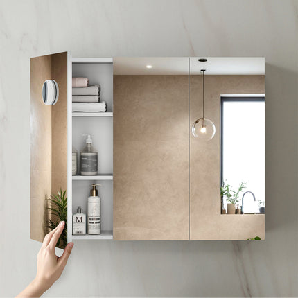 Levede Bathroom Mirror Cabinet 90CM-1975420348539211782