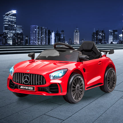 Kids Ride On Car 12V Battery Mercedes-Benz Red-1973193918971514886