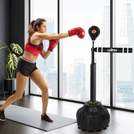 Centra Boxing Bag Reflex Freestanding Spinning Arm Speed Ball Punching Training-1973193422361726982
