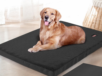 PaWz Pet Bed Foldable Dog Puppy Beds Black Medium-1910113141891665926