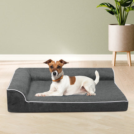 Pawz Orthopedic Dog Bed M Grey-1954802426926206982