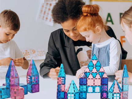 Bopeep Kids Magnetic Tiles Blocks-1954802417589686278