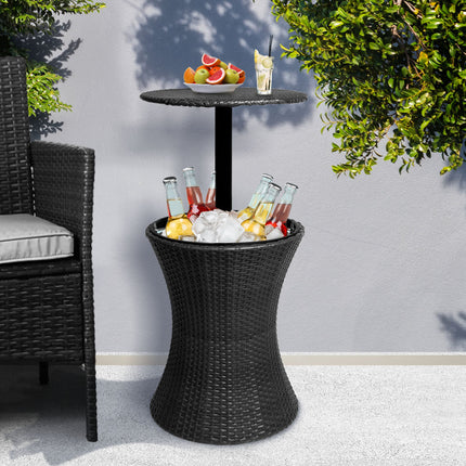 Levede Cooler Ice Bucket Table Bar Outdoor Black-1973193989410656262