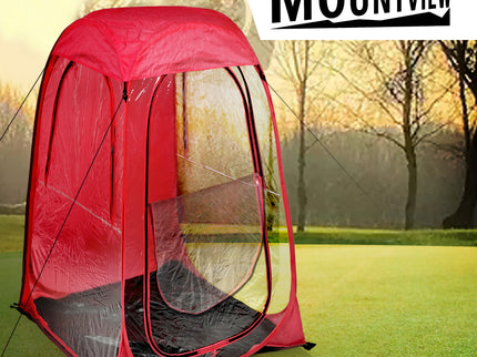 Mountview Pop Up Tent Camping Outdoor Red-1864184679901564934