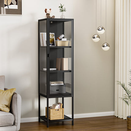 Stacked Glass Display Cabinet Collections Storage-1973193459640700934