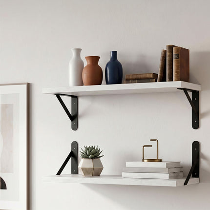 Levede Floating Wall Shelves 2Pcs Deep Wall Mounted Display Book Shelf Bedroom-2061251868176289798