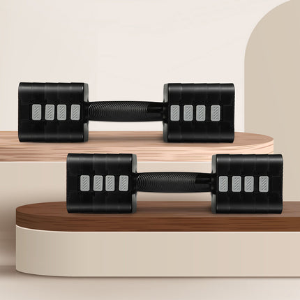 Centra A Pair 2.8KG-10KG Dumbbells Black-1973193425947856903