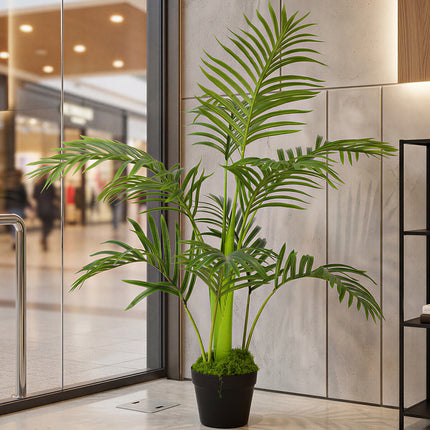 Lambu Artificial Oak Tree Lifelike Fake Leaves Artificial Plants Indoors 95cm-2065254309041410054