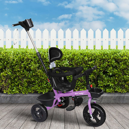 BoPeep Kids Tricycle Ride On Trike Toddler Purple-1973193911212052486